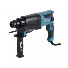 Перфоратор MAKITA HR 2600 в чем. (800 Вт, 2.4 Дж, 2 реж., патрон SDS-plus, вес 2.9 кг)