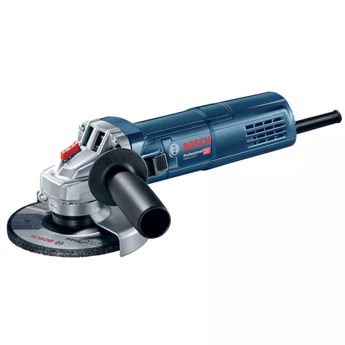 Одноручная углошлифмашина BOSCH GWS 9-125 S в кор. (900 Вт, диск 125х22 мм, регул. об.)