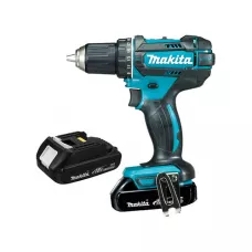 Аккум. дрель-шуруповерт MAKITA DDF 482 SYE в чем. (18.0 В, 2 акк., 1.5 А/ч Li-Ion, 2 скор., 62 Нм, шурупы до 10 мм)