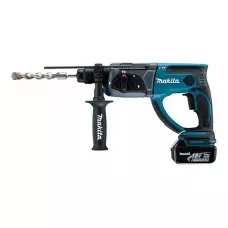 Аккум. перфоратор MAKITA DHR 202 RF в чем. (18.0 В, 1 акк., 3.0 А/ч Li-Ion, 1.9 Дж, вес 3.5 кг)